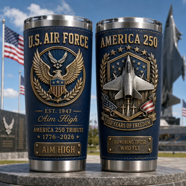 U.S. Military America 250 Tribute Tumbler Collection