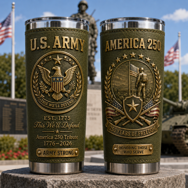 U.S. Military America 250 Tribute Tumbler Collection