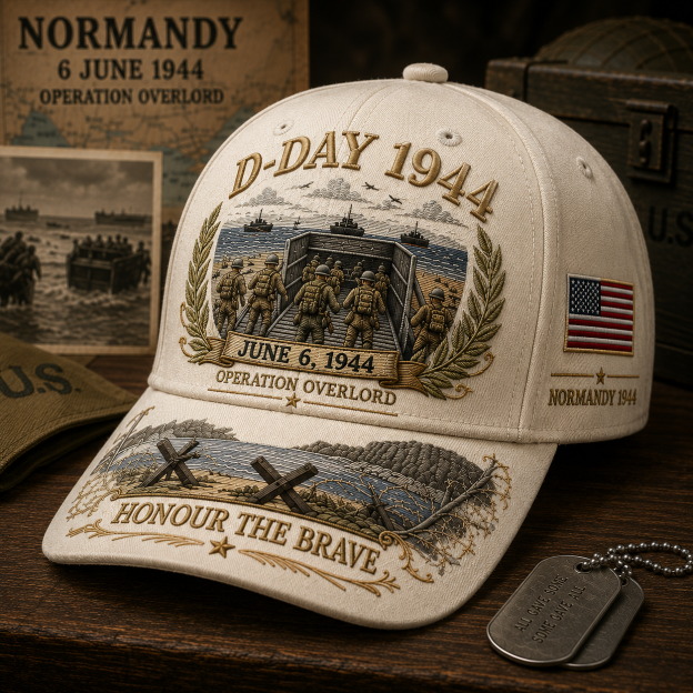 Normandy D-Day Heritage Commemorative Cap