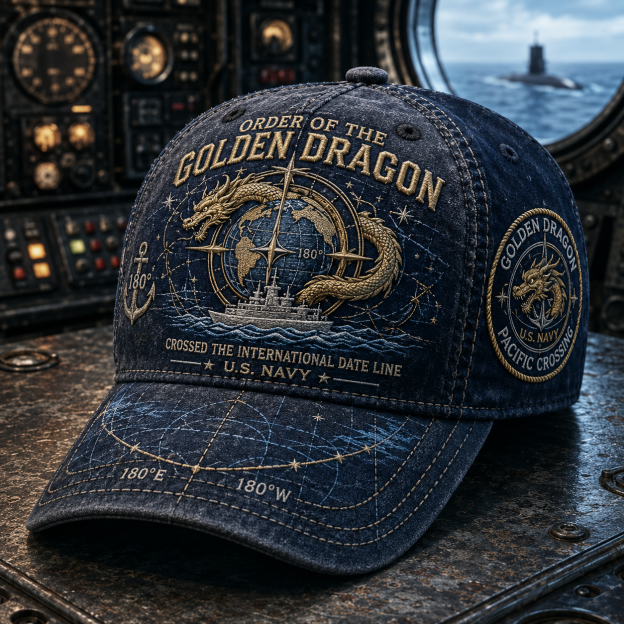 Silent Service The Blue Nose Submarine Veteran Baseball Cap