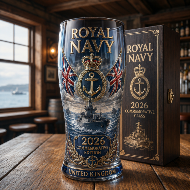 🇬🇧 United Kingdom Armed Forces Heritage Commemorative Glass Collection
