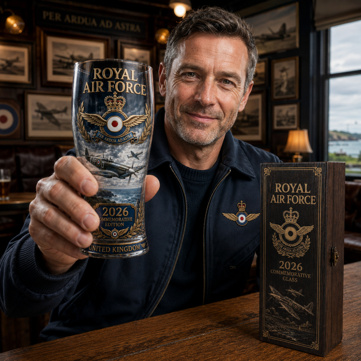 🇬🇧 United Kingdom Armed Forces Heritage Commemorative Glass Collection