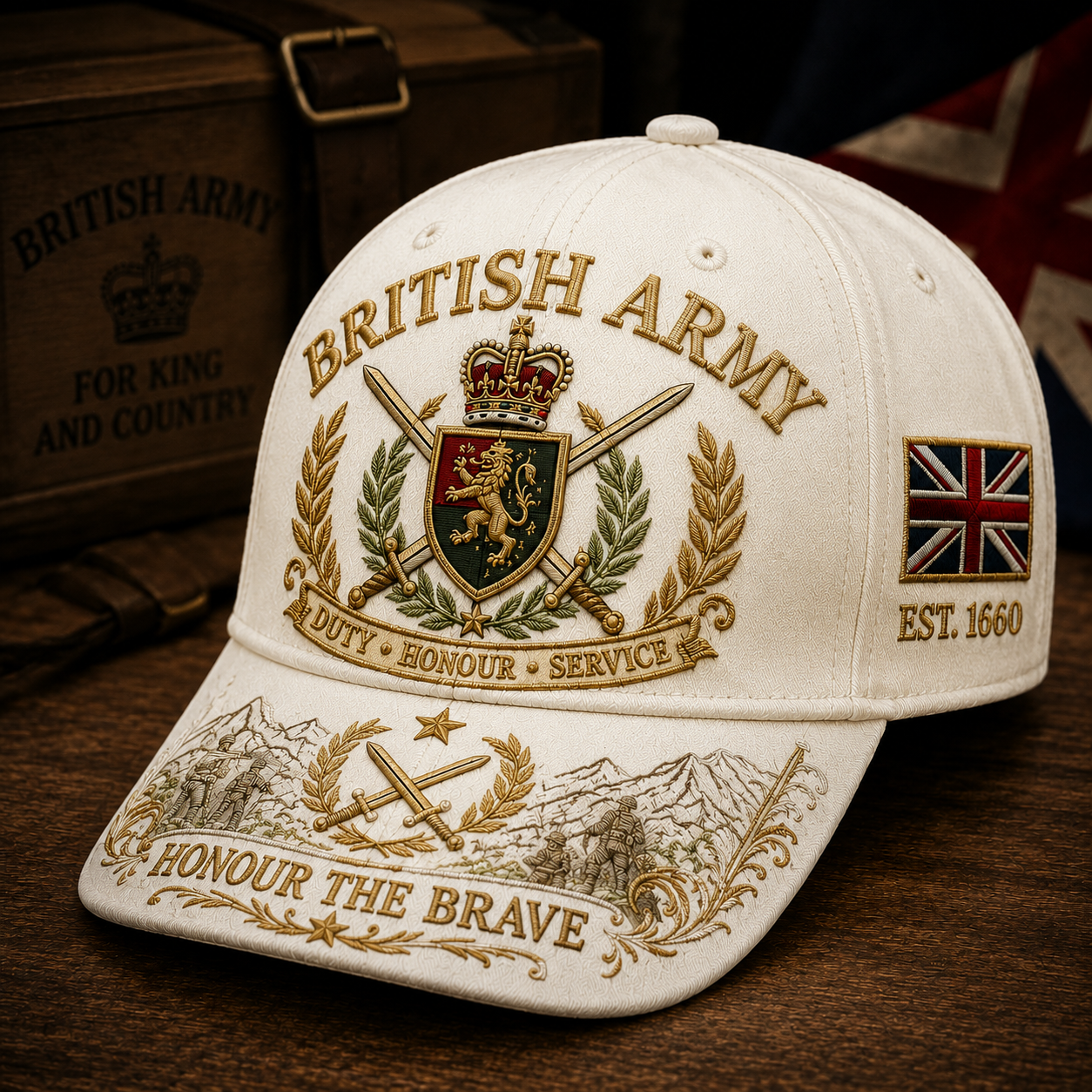 🇬🇧 BRITISH ARMY Heritage Commemorative Cap