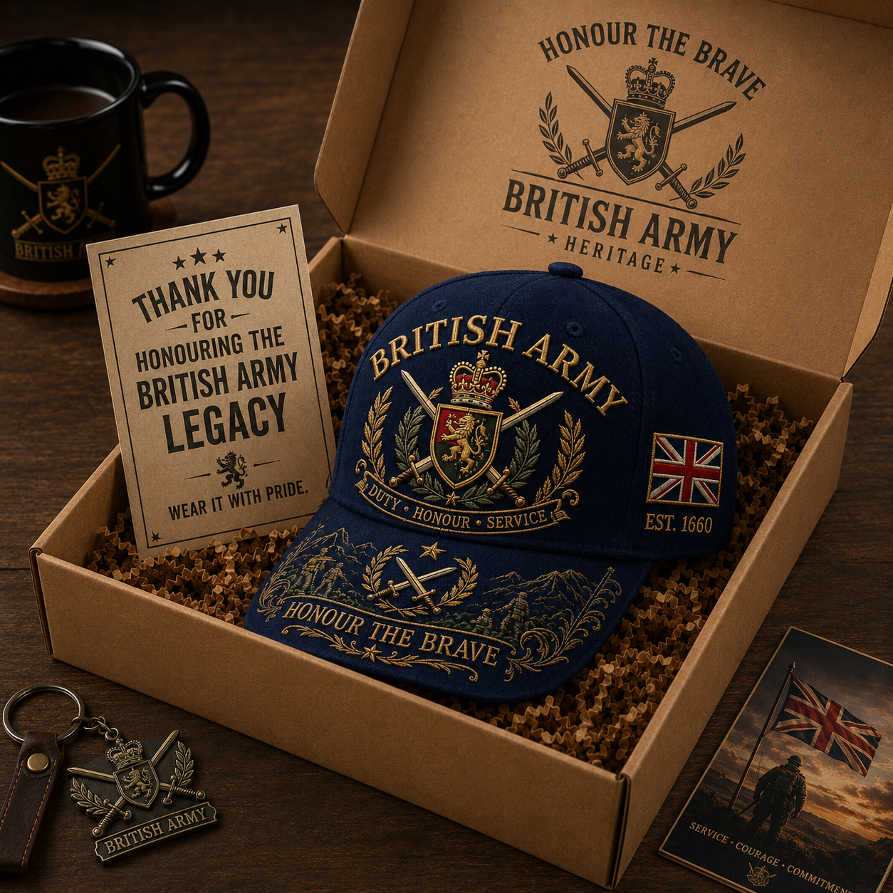 🇬🇧 BRITISH ARMY Heritage Commemorative Cap