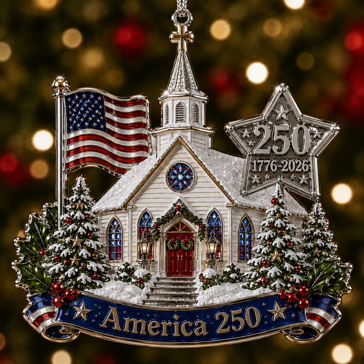 LAST DAY 70% OFF ❄America 250™ Christmas Heritage Ornament
