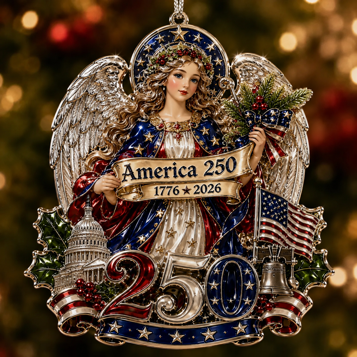 LAST DAY 70% OFF ❄America 250™ Christmas Heritage Ornament