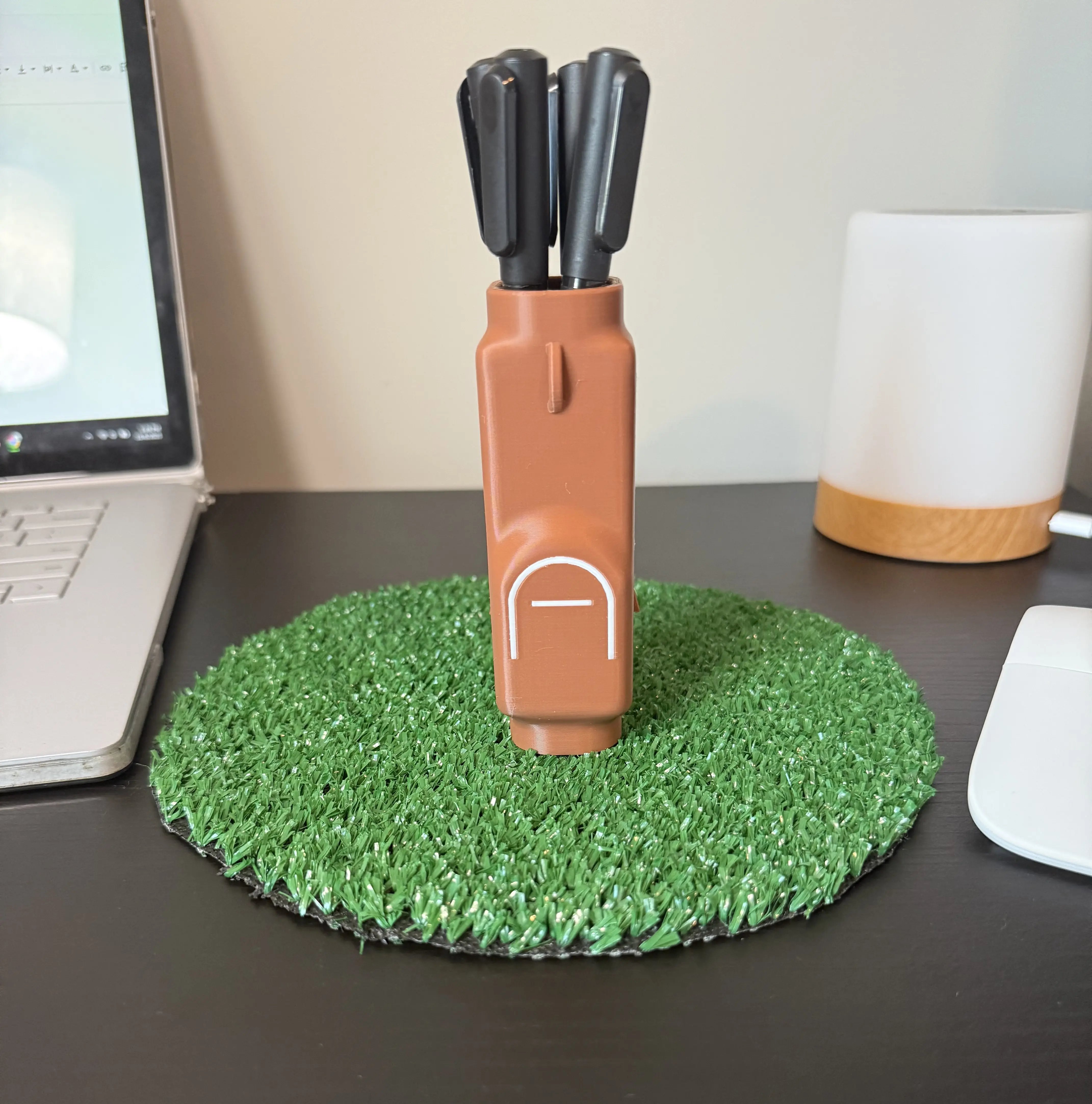⛳ Golf Bag Pen Holder | Stylish Desk Decor, Perfect Golf Lover Gift🎁Buy 3 Get 1 FREE
