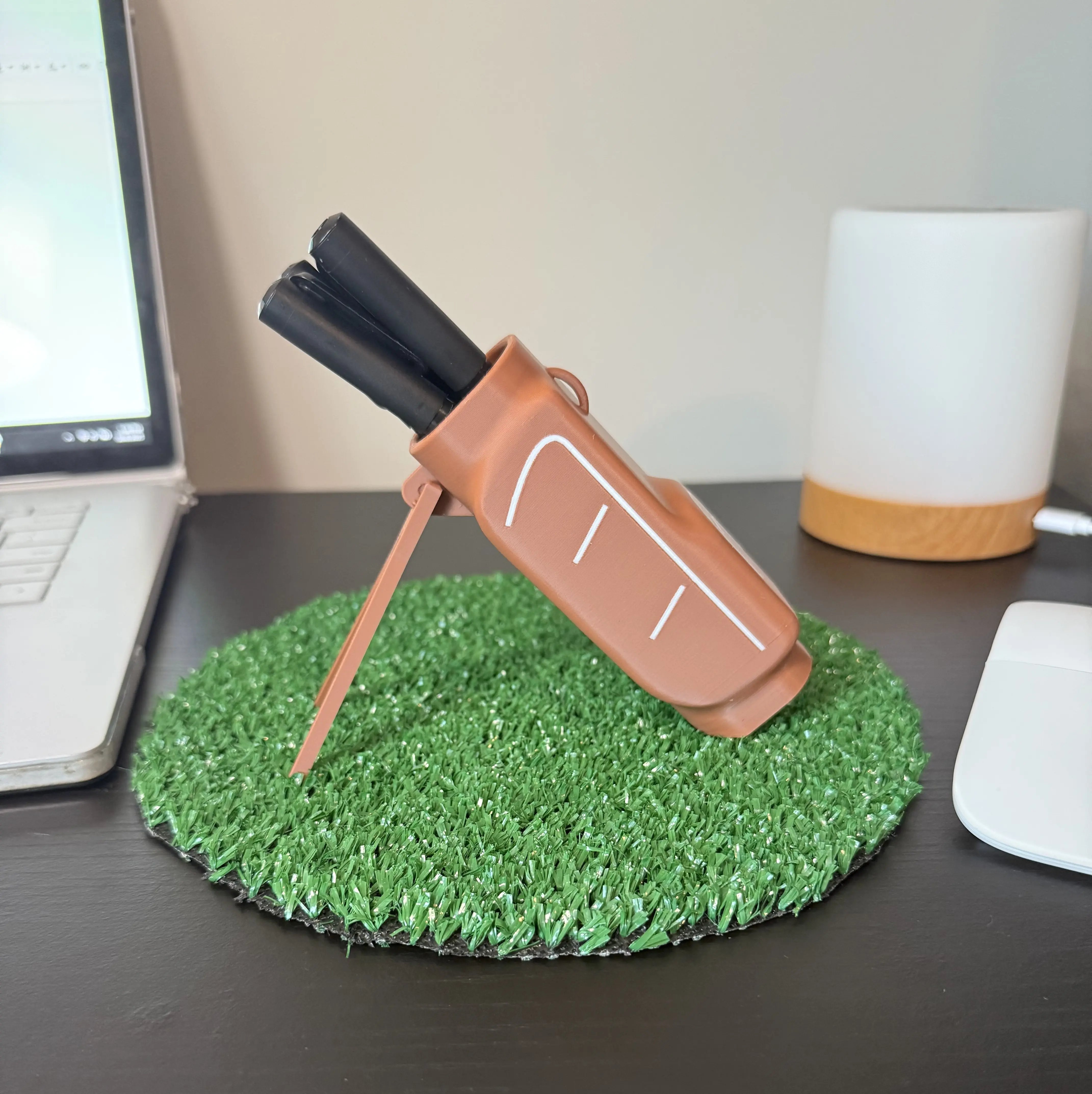 ⛳ Golf Bag Pen Holder | Stylish Desk Decor, Perfect Golf Lover Gift🎁Buy 3 Get 1 FREE