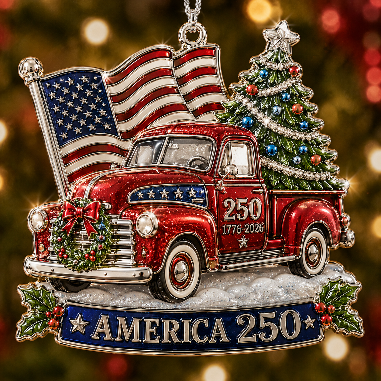 LAST DAY 70% OFF ❄America 250™ Christmas Heritage Ornament