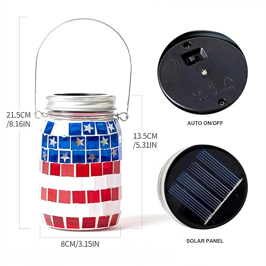 🔥LAST DAY 70% OFF🔥 — Patriot Night Glow Jar 🌙