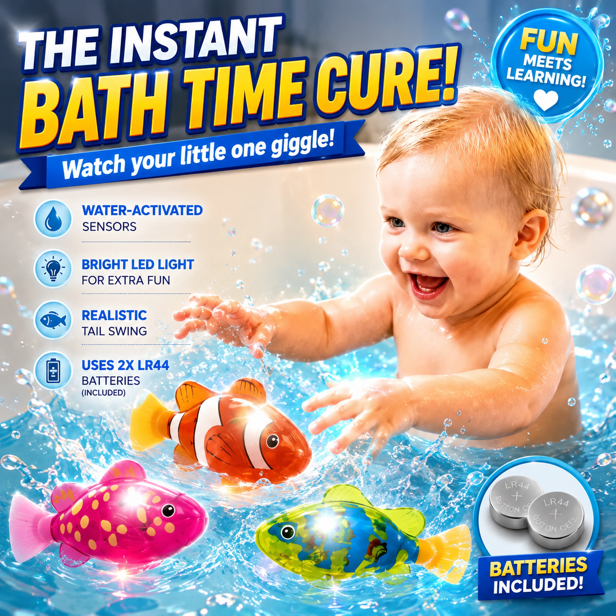 🔥 LAST DAY — 70% OFF 🐠 MAGIC SWIMMING FISH™