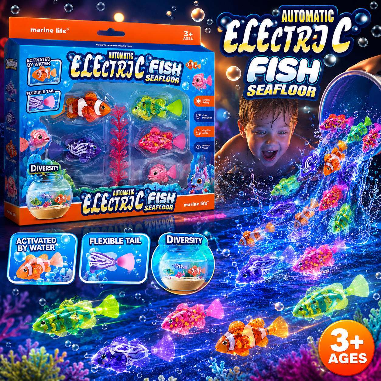🔥 LAST DAY — 70% OFF 🐠 MAGIC SWIMMING FISH™