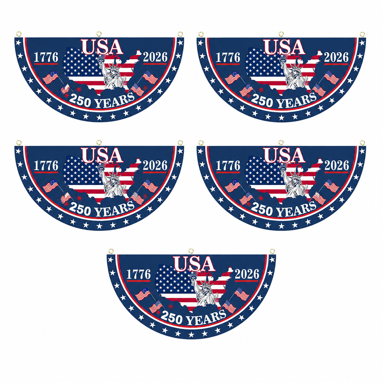 🔥 Last Day 70% OFF🔥 – American 250th Anniversary Patriotic Fan Flag