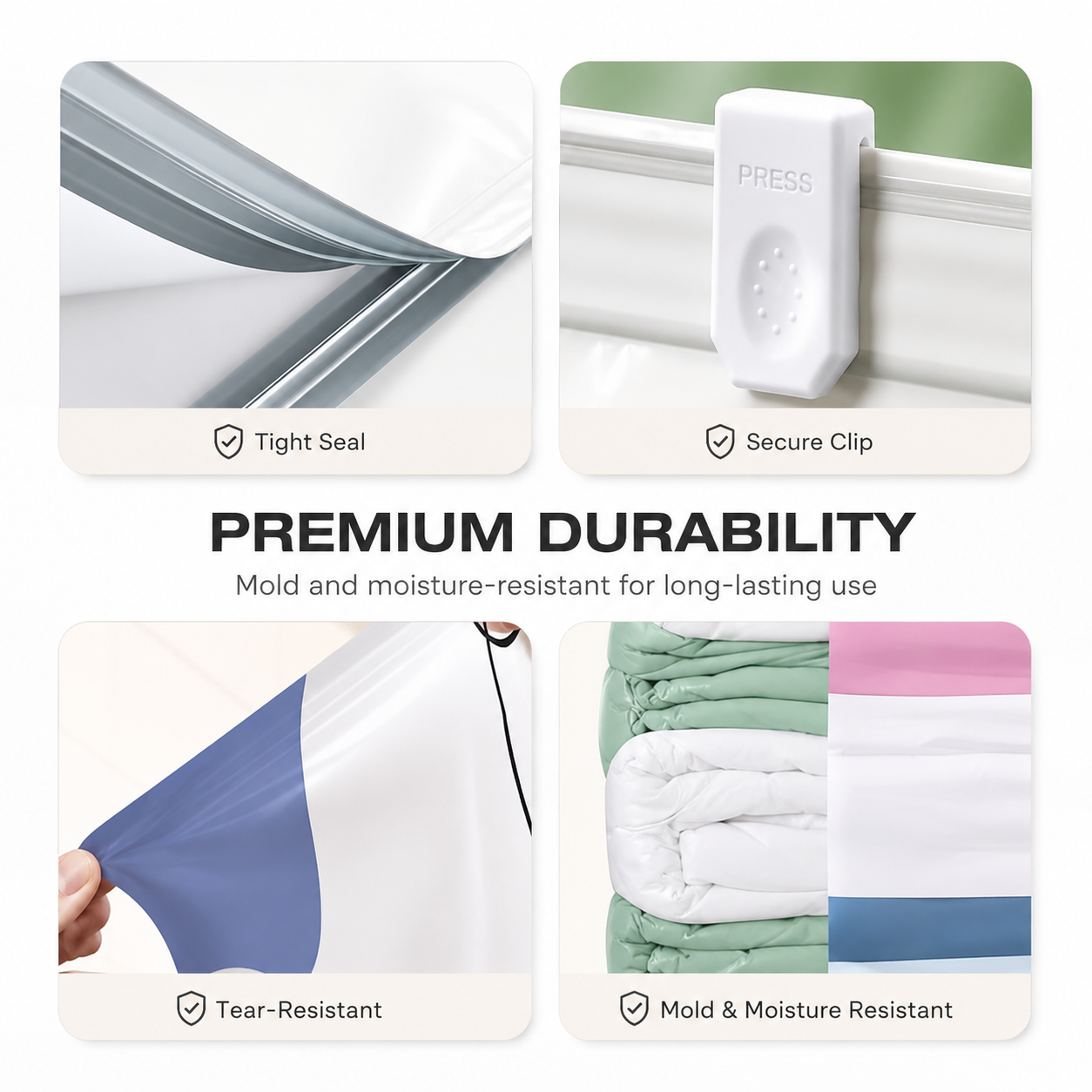 📦 Large-Capacity Vacuum Bags – No Pump Needed! 💨✨