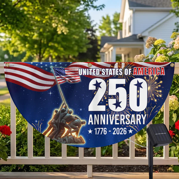 🔥 Last Day 70% OFF🔥 – American 250th Anniversary Patriotic Fan Flag