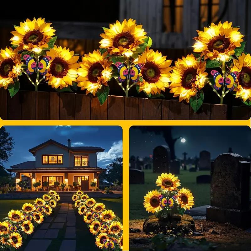 🌻🌞Solar LED Sunflower Garden Lights