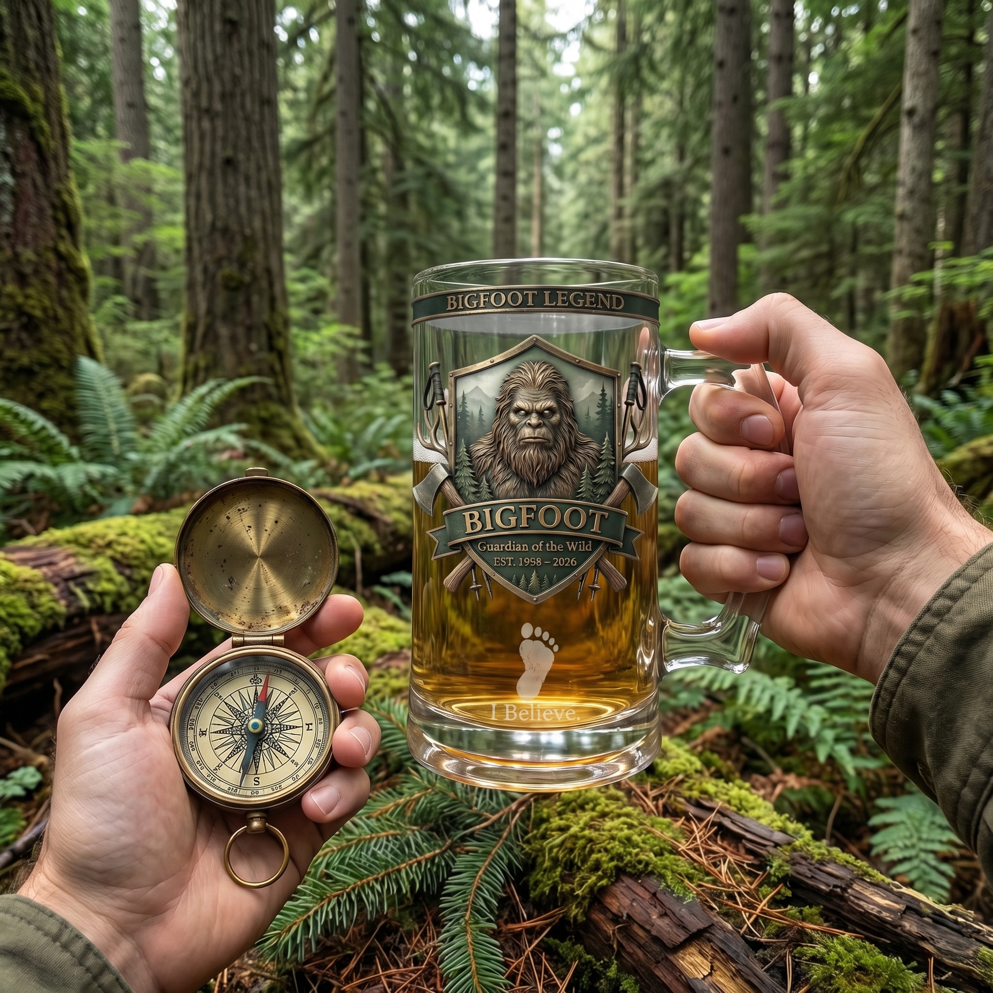 🌲 Bigfoot Legend Mug – Limited 2026 Edition