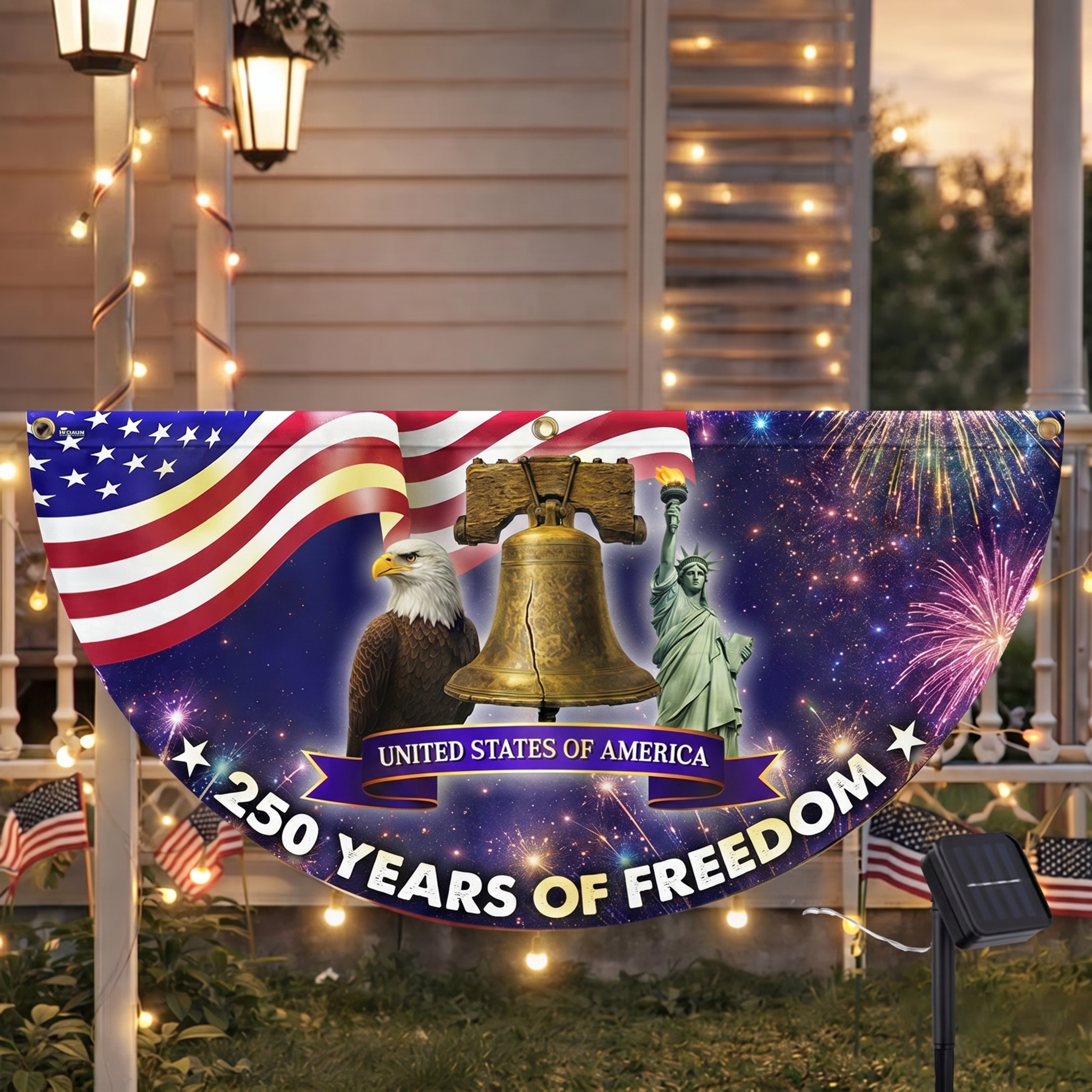🔥 Last Day 70% OFF🔥 – American 250th Anniversary Patriotic Fan Flag