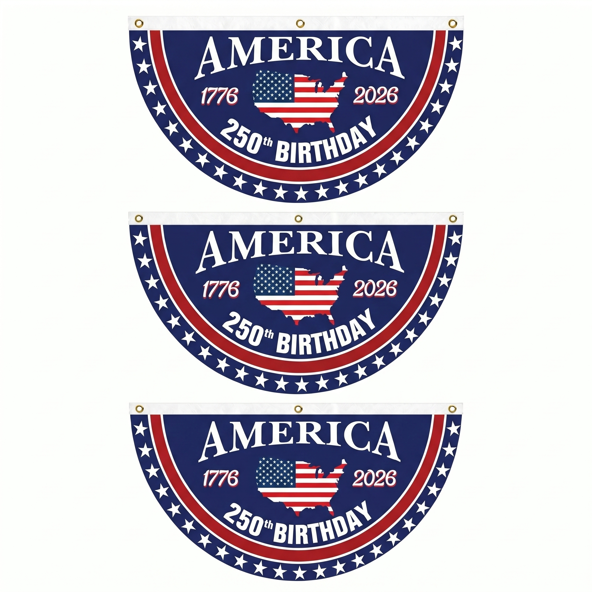 🔥 Last Day 70% OFF🔥 – American 250th Anniversary Patriotic Fan Flag