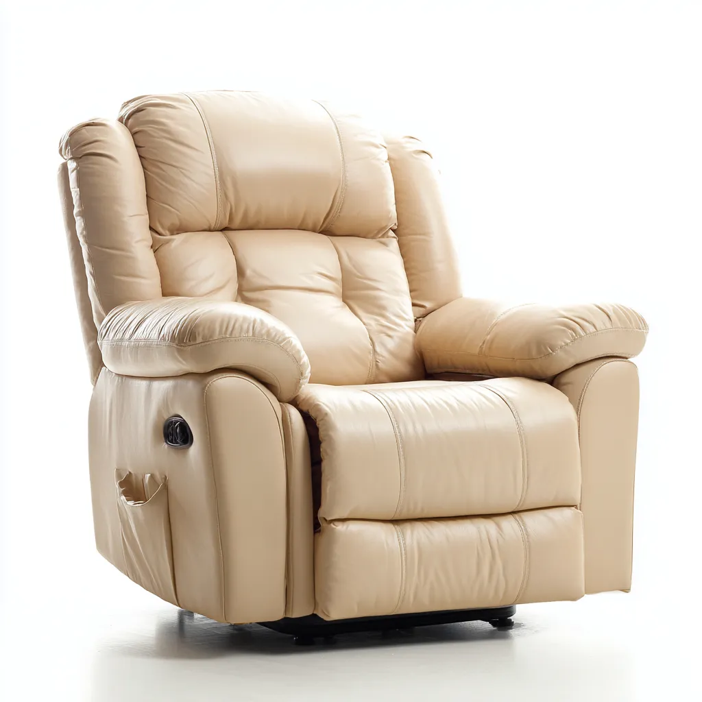 Fauteuil relax-cuir-94x98x106 cm-beige-style confort relax-Havoraiabode