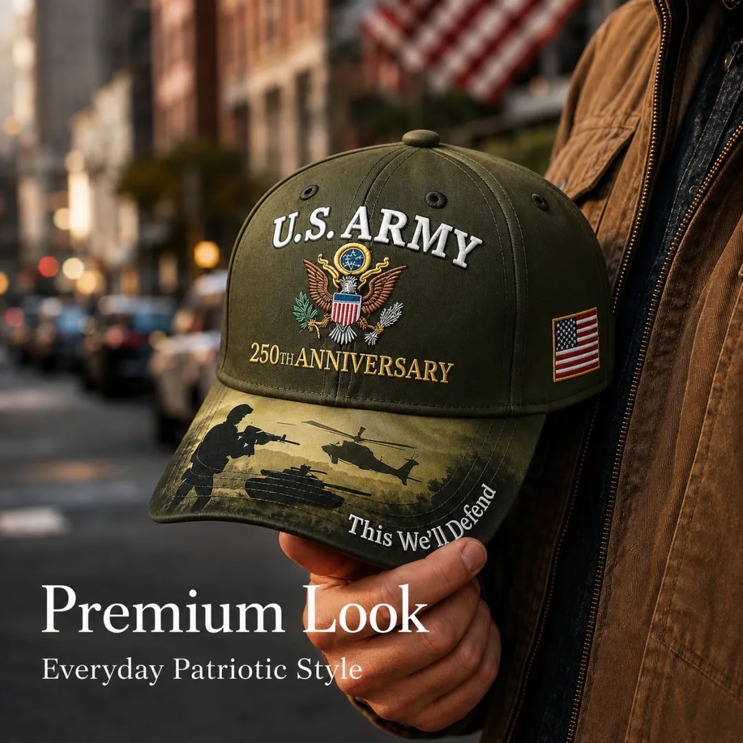 🔥 Father’s Day Sale 50% OFF - ❤250th Anniversary Commemorative Cap Collection