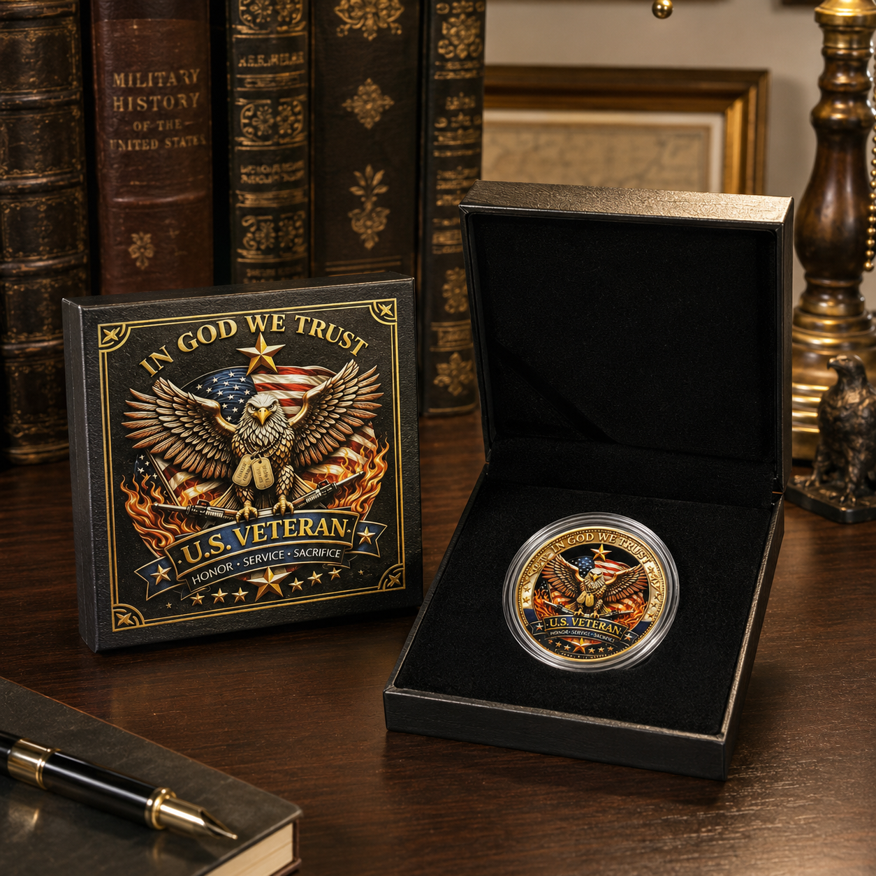 🔥LAST DAY 60% OFF✨9PCS USA 250th Anniversary Commemorative Coin Gift Set