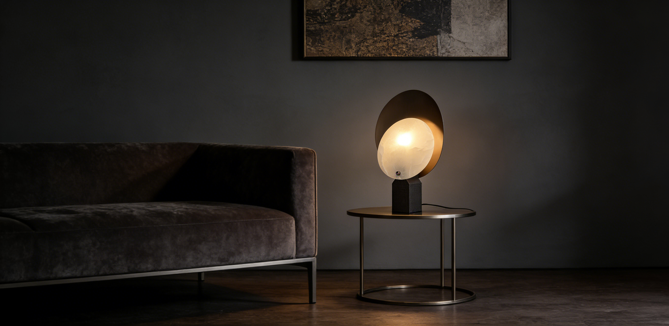 Alabaster Table Lamp