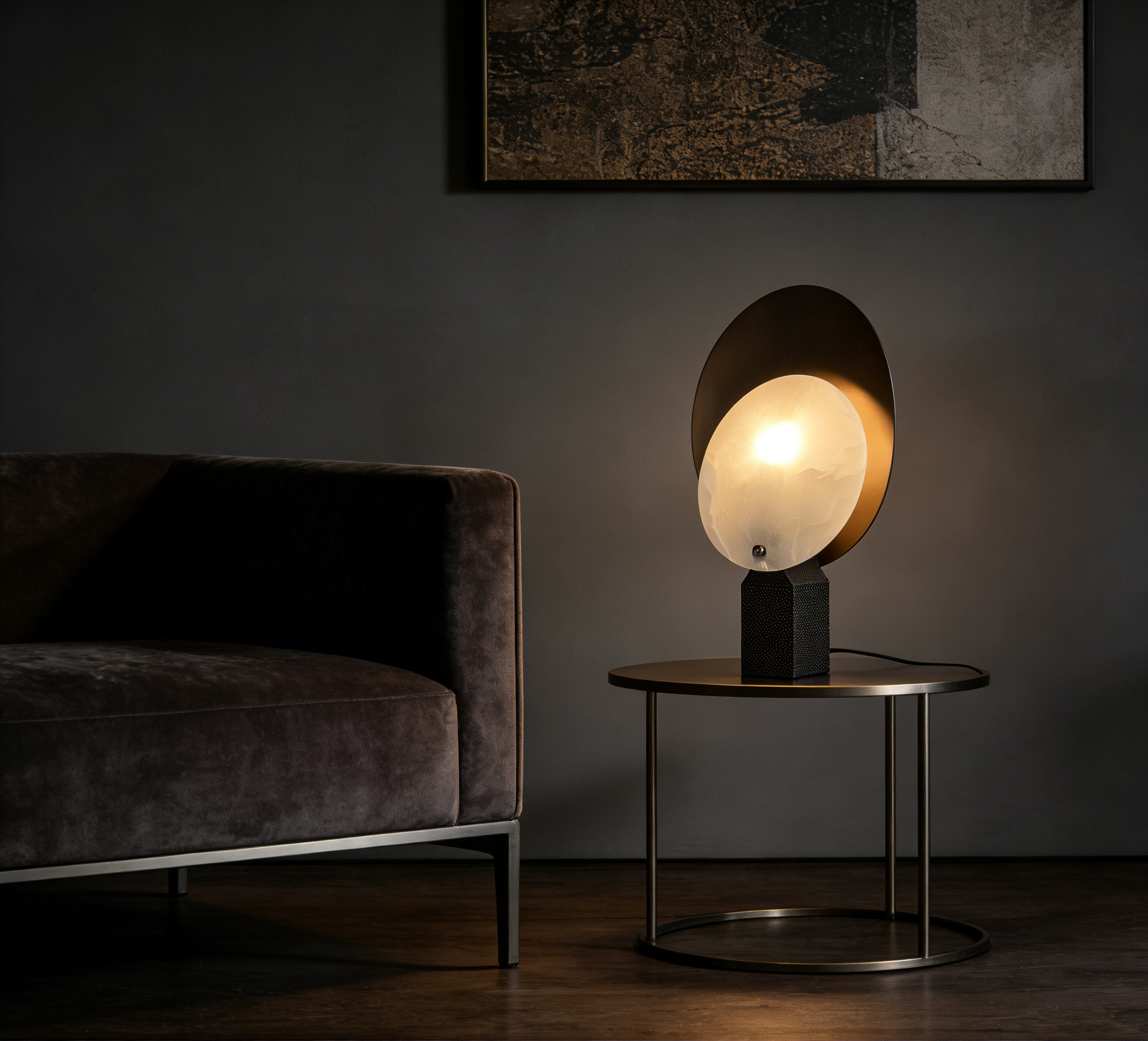 Alabaster Table Lamp