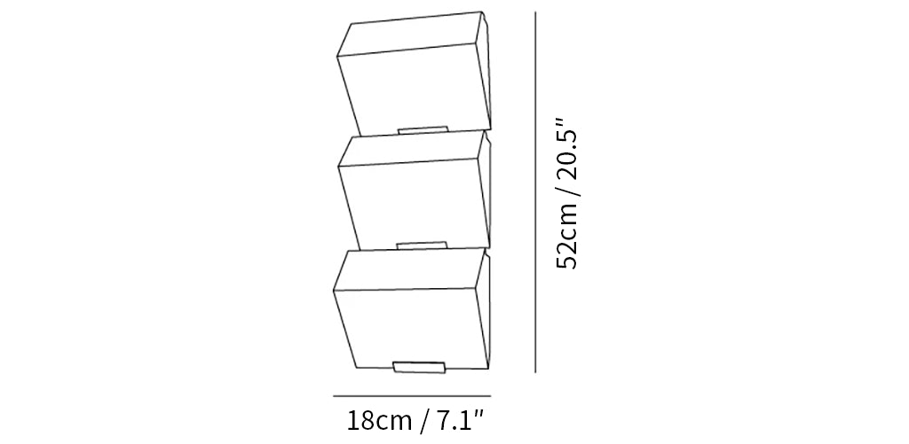 Alabaster Modern Staircase Wall Lamp