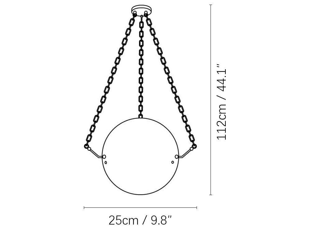 Sphere Atlas Alabaster Pendant Lamp