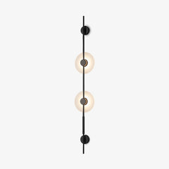 Alabaster Orb Vertical Wall Sconce - ceenlilight