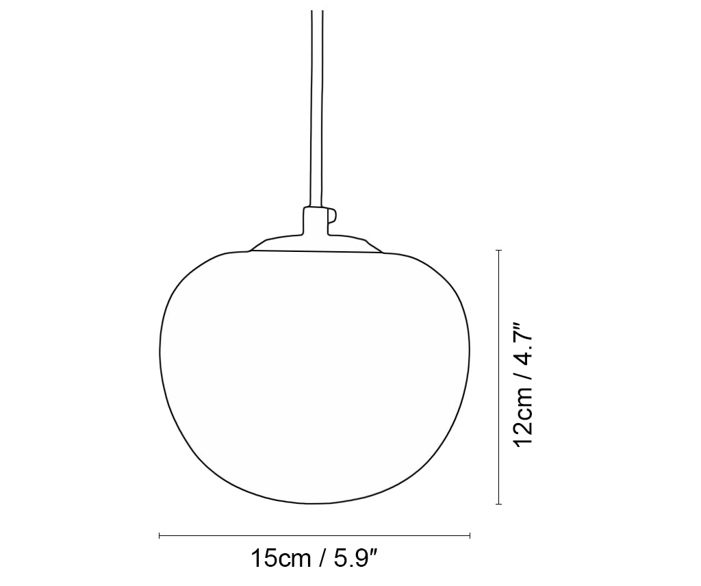 Modern Round Alabaster Pendant Light
