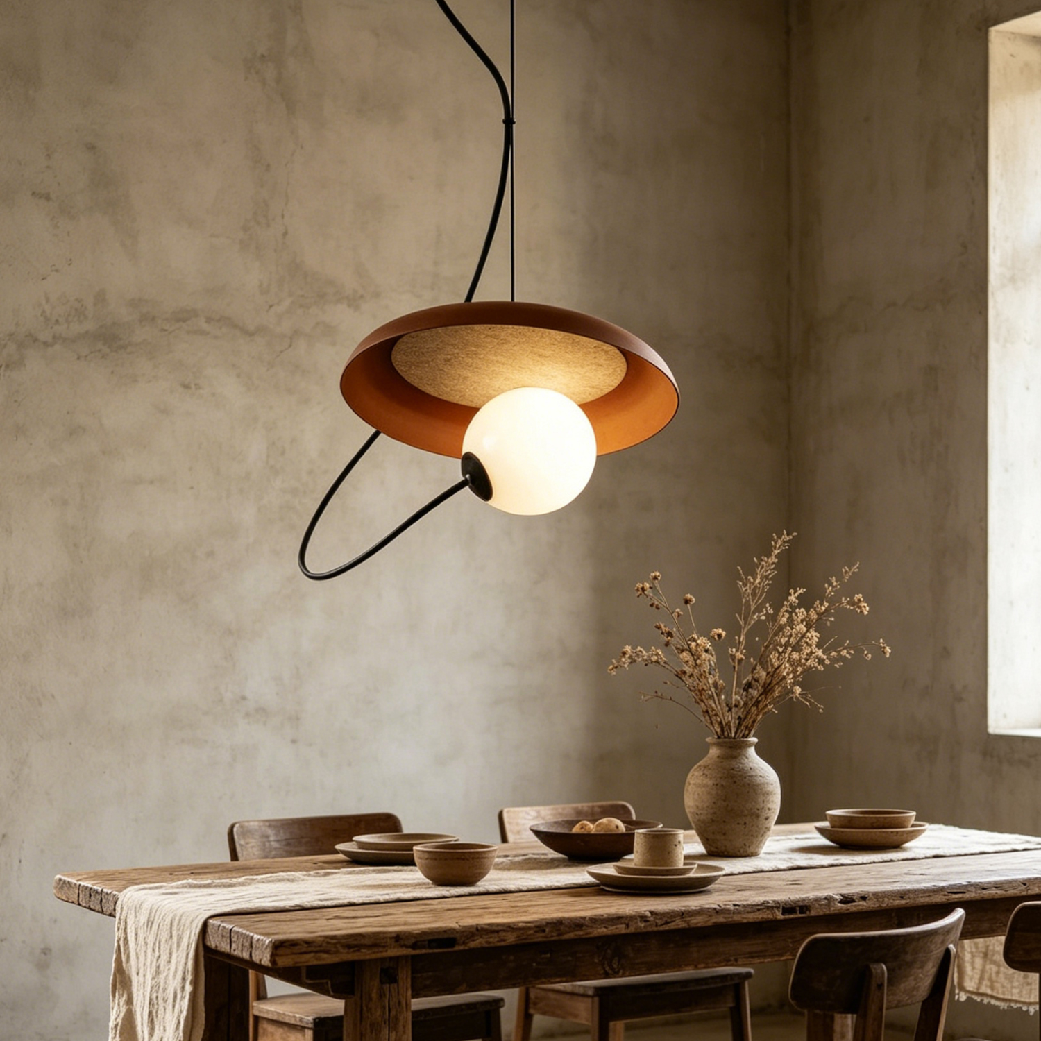 Acoustic Disc Pendant Lamp