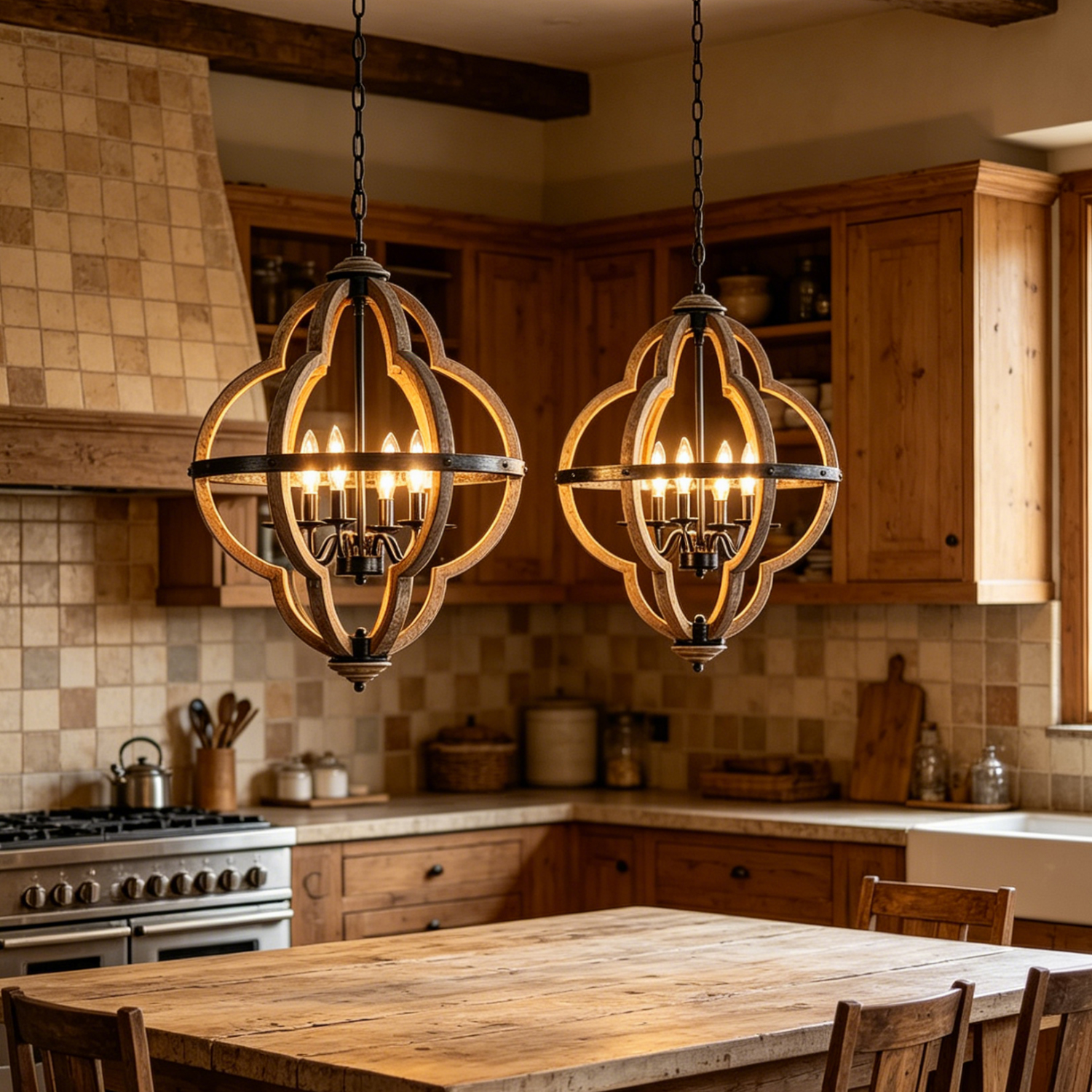 Freemont Wood Pendant Lamp