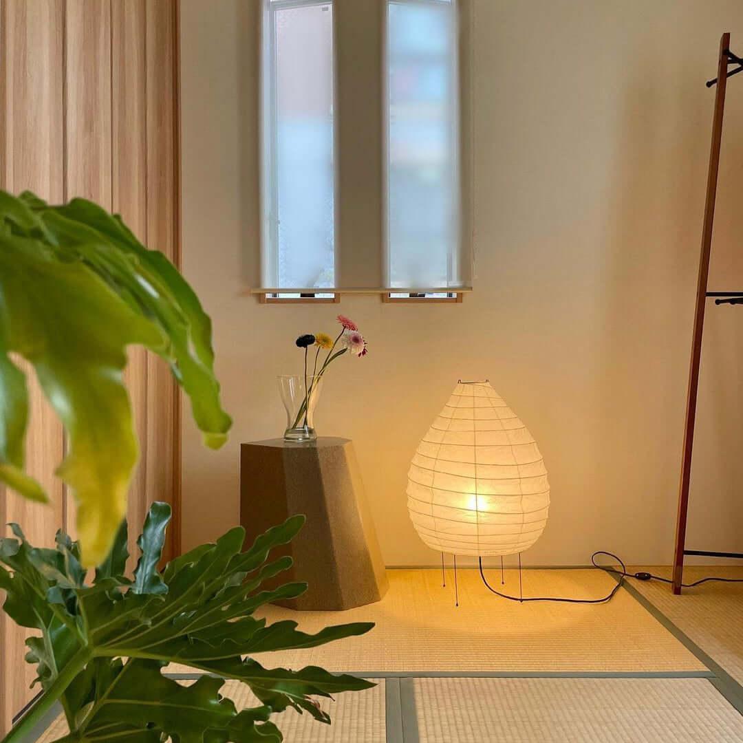 Washi Paper Lantern Table Lamp