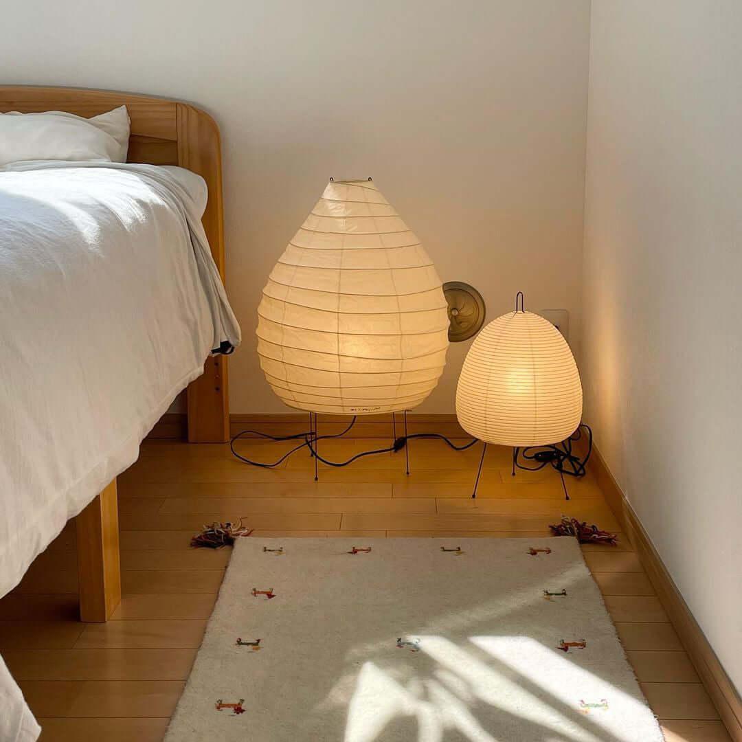 Washi Paper Lantern Table Lamp