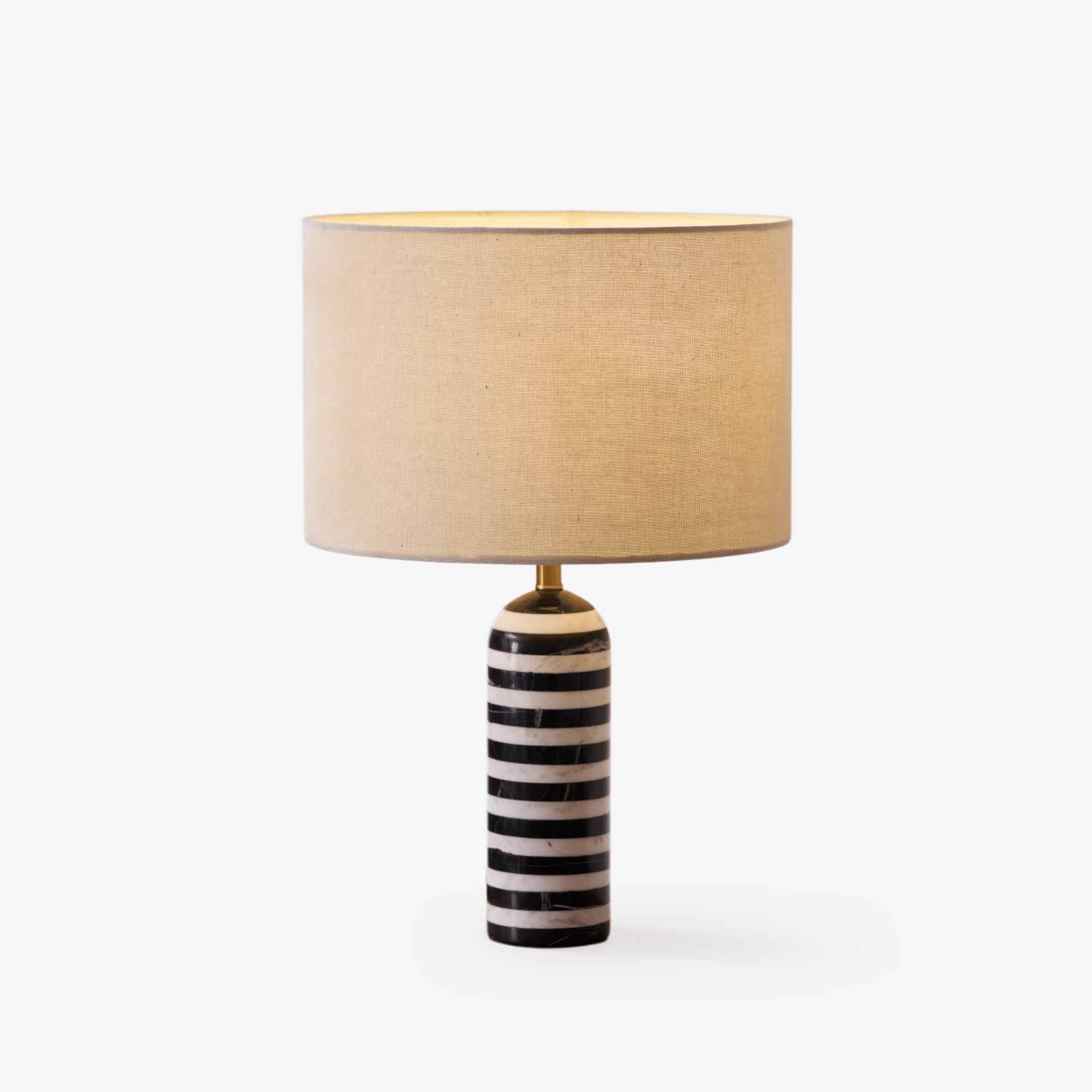Tuxedo Marble Table Lamp