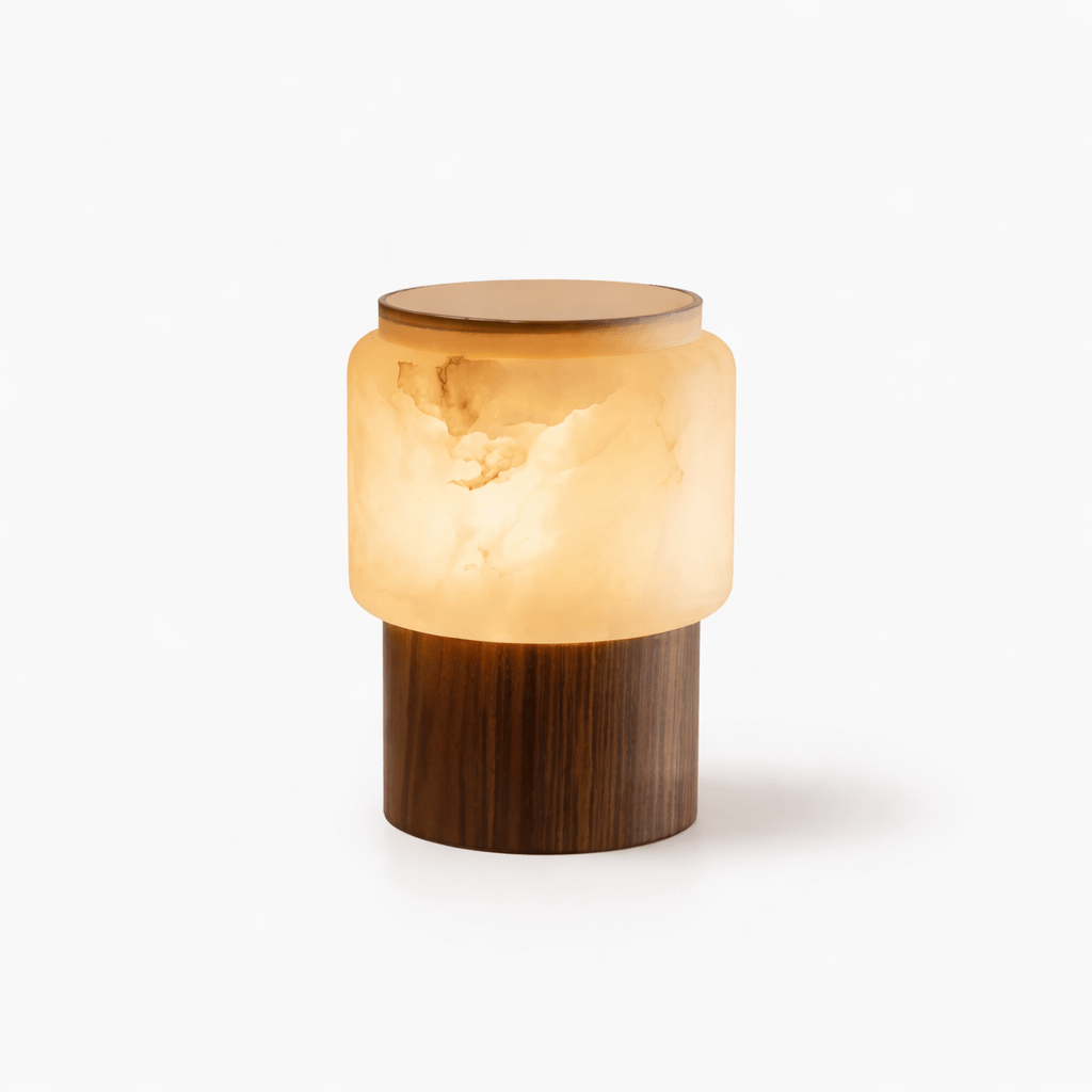 Luma Core Alabaster Table Lamp