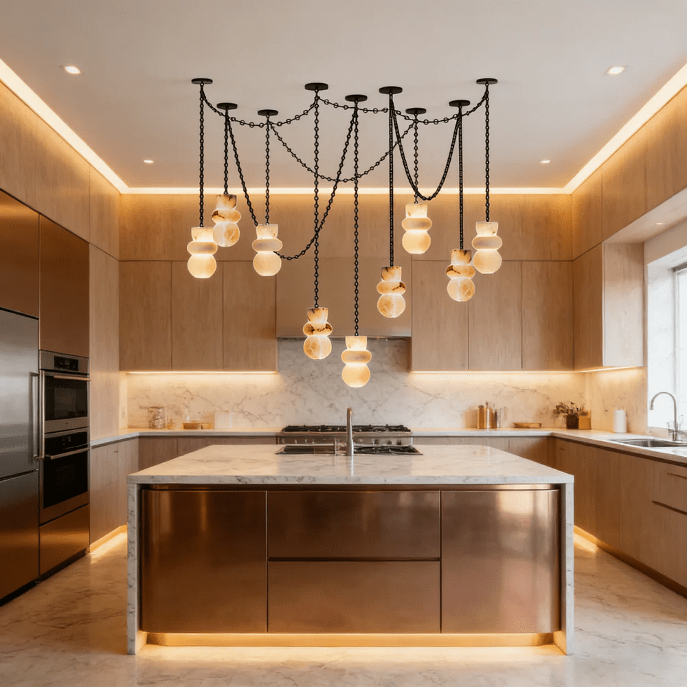 Orba Chain Chandelier