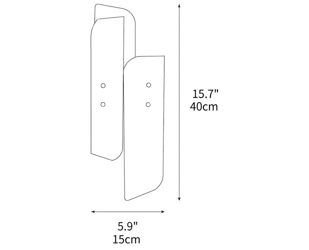 Alabaster Megalith Brass Wall Light