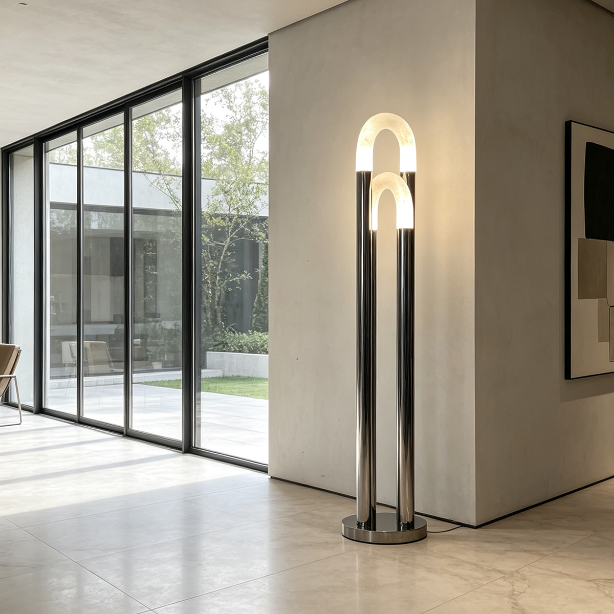 Catena Alabaster Floor Lamp
