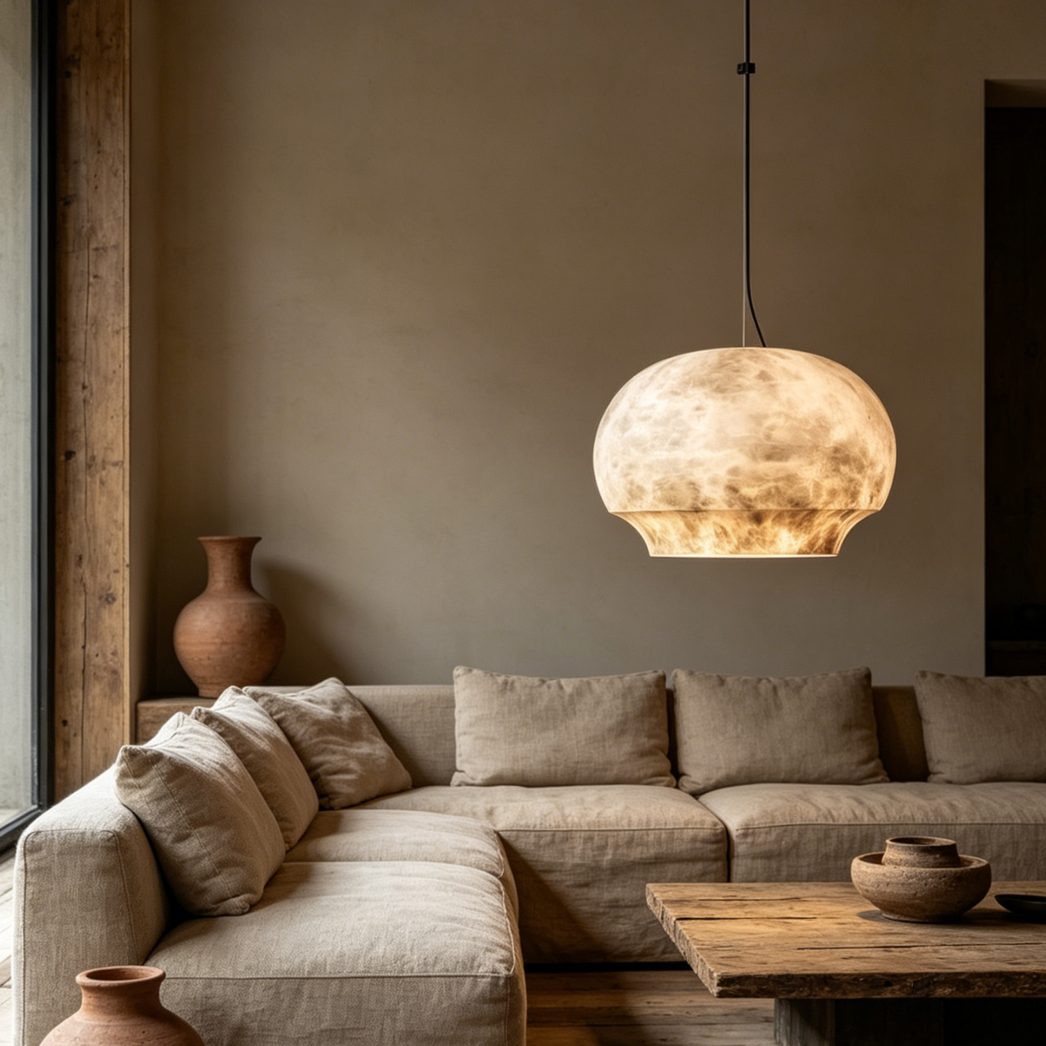 Camille Alabaster Pendant Lamp