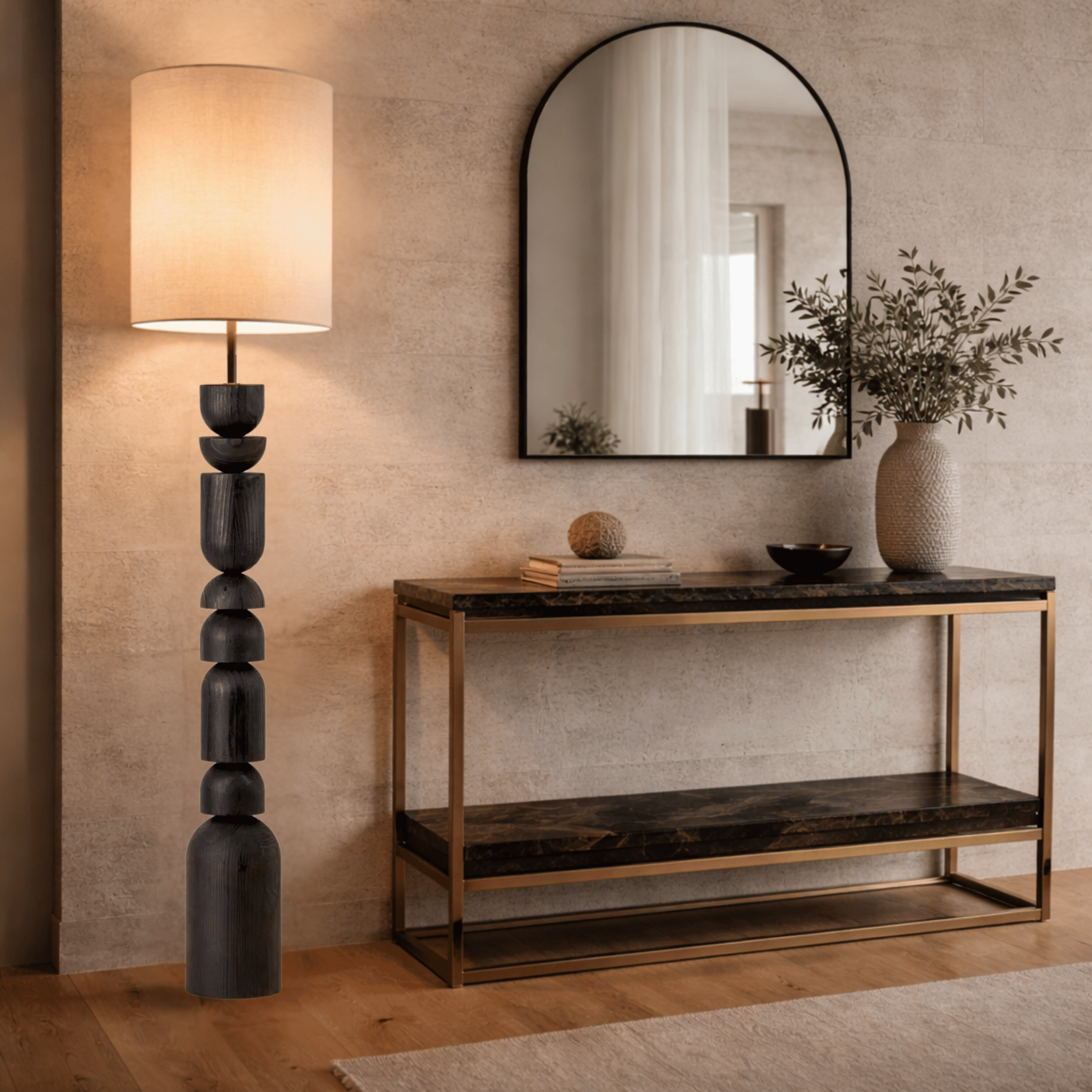 Auralis Column Floor Lamp