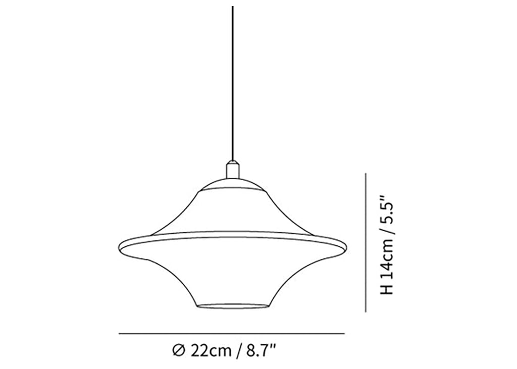 Luxury Alabaster Saucer Pendant Light