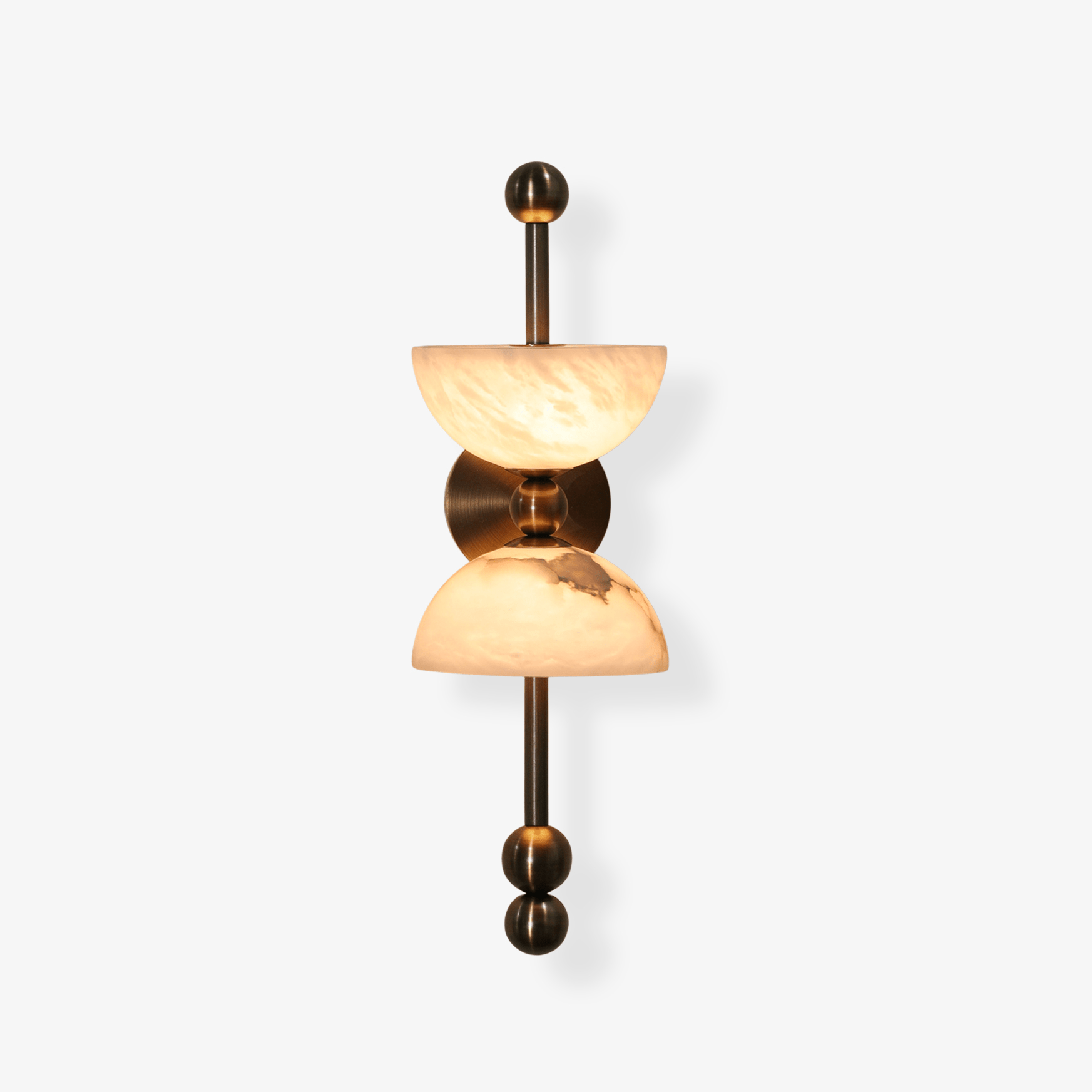 Duo Alabaster Wall Lamp