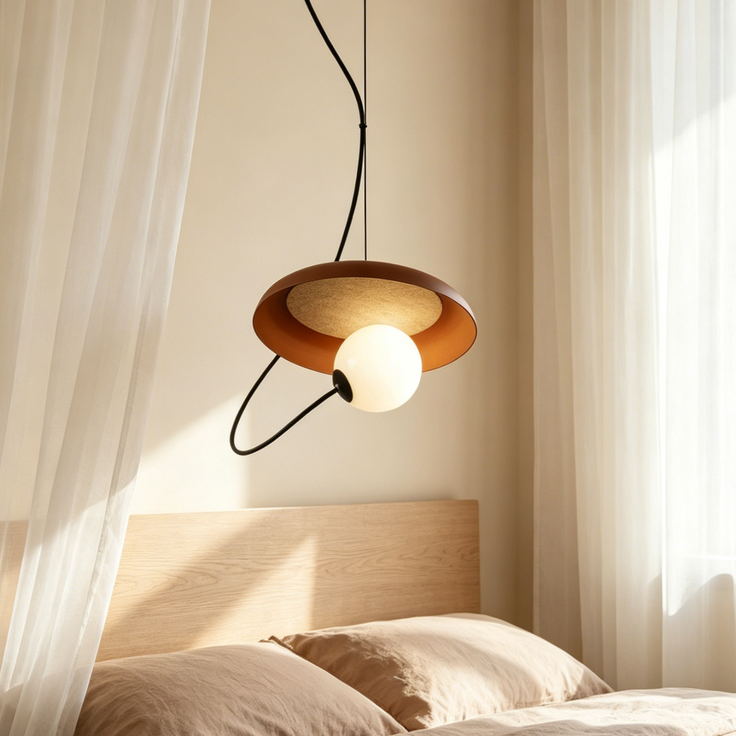 Acoustic Disc Pendant Lamp
