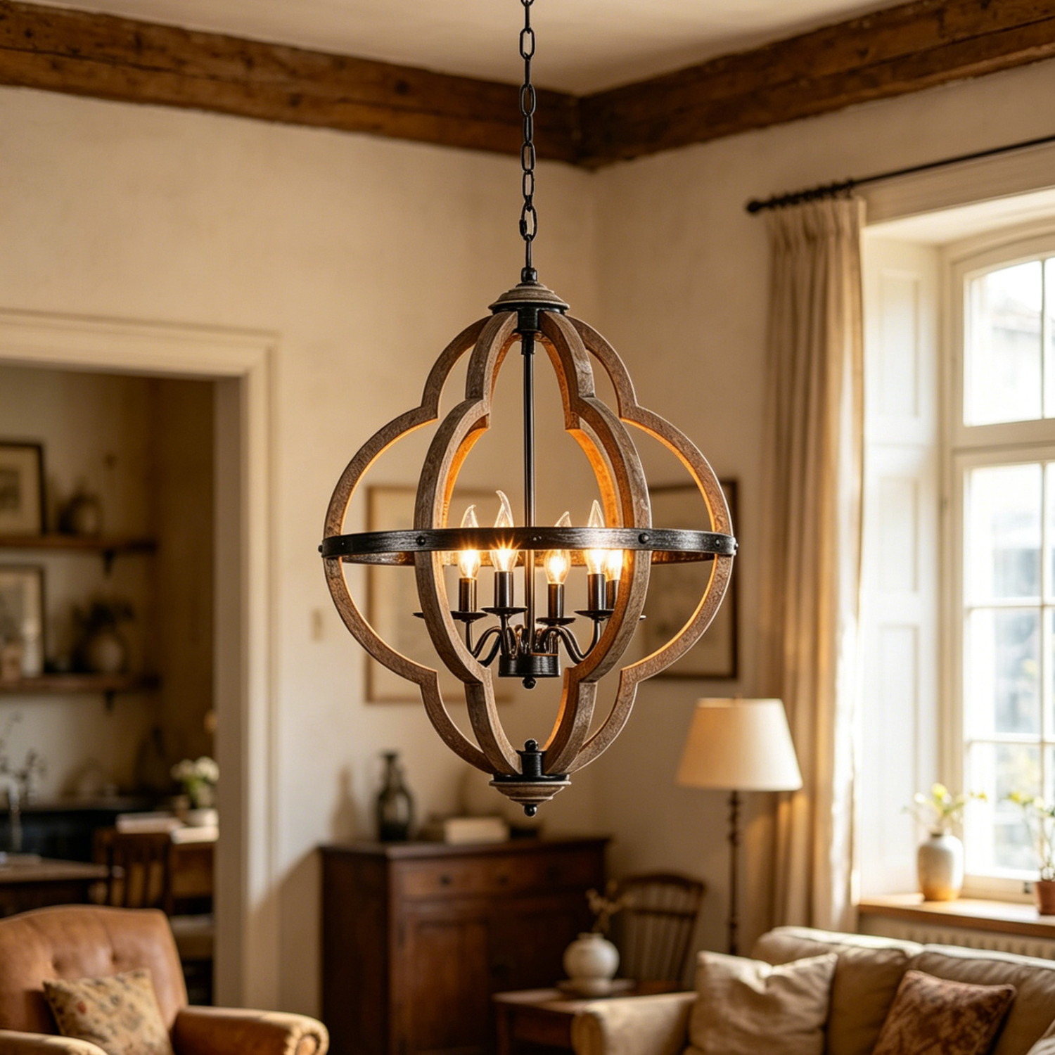 Freemont Wood Pendant Lamp