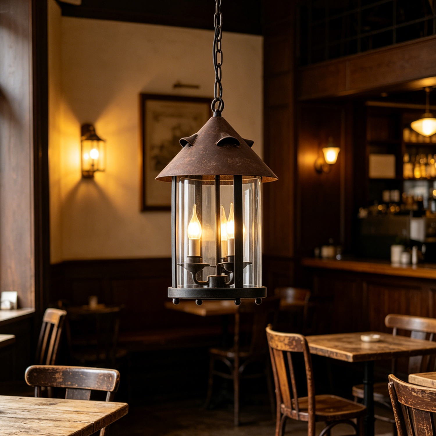 Axford Lantern Pendant Lamp