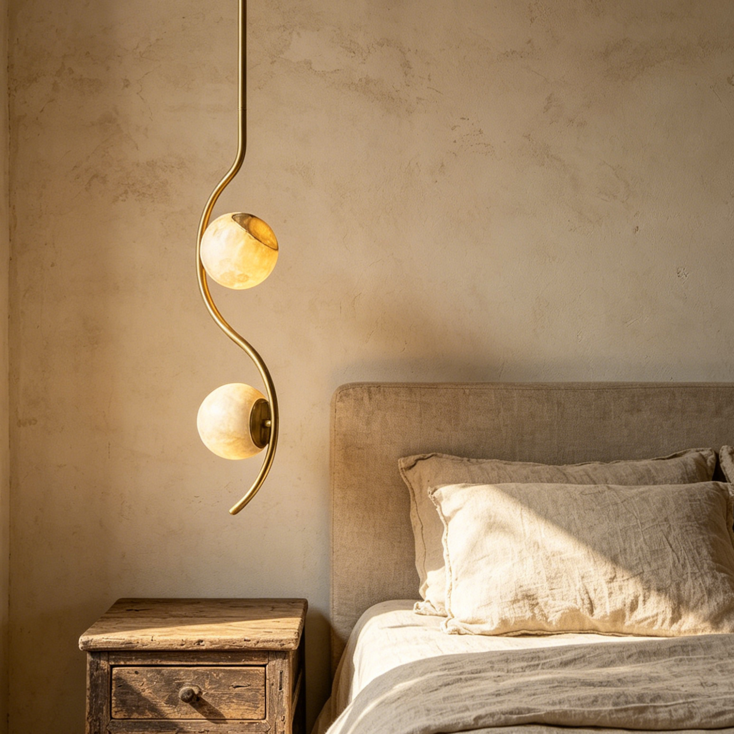 Uva Curved Pendant Lamp