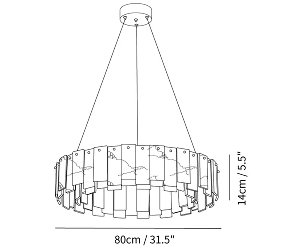 Modern-Alabaster-Celestial-Round-Chandelier-Vidirlighting2_1 - Vidirlighting